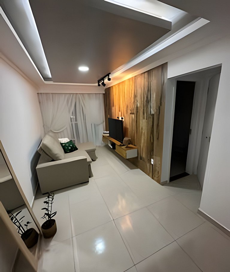 Aconchegante apt de 1 dormitório