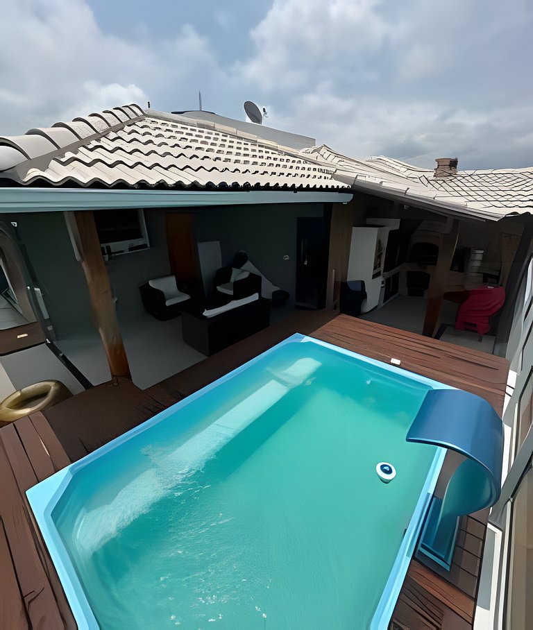 Cobertura duplex com piscina