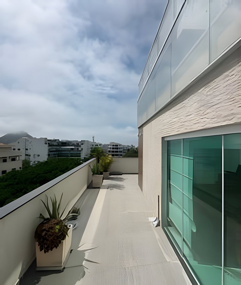 Cobertura duplex com piscina