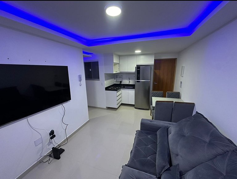 Apartamento beira-mar
