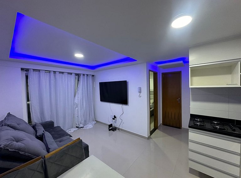 Apartamento beira-mar