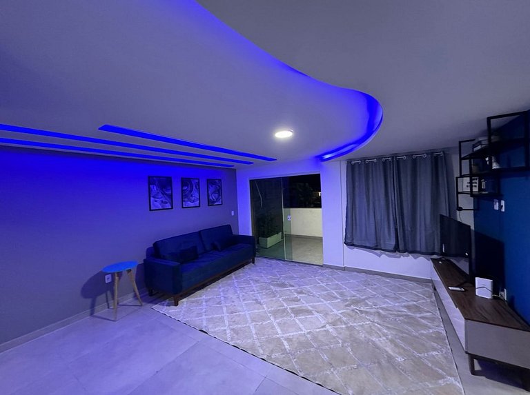Cobertura duplex vista mar