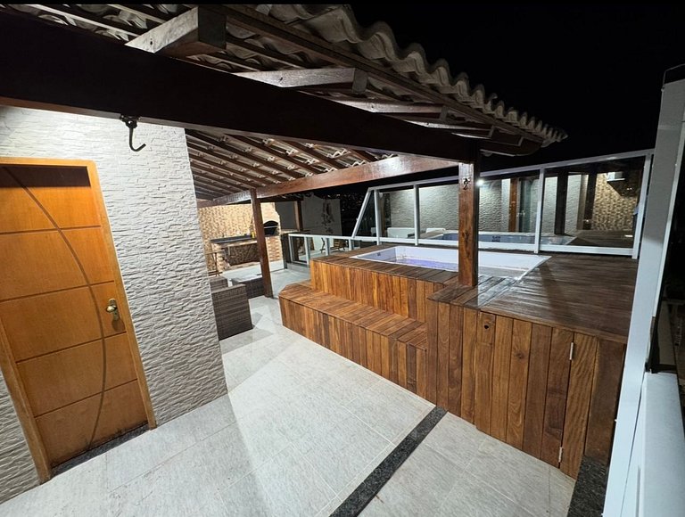 Cobertura duplex beira mar