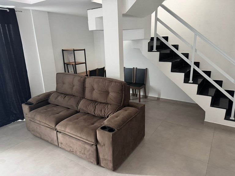 Cobertura duplex beira mar